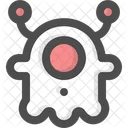 Alien Extraterrestrial Outer Space Icon