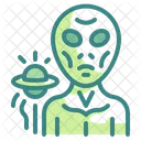 Alien Extraterrestrial Universe Icon
