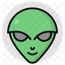 Alien Extraterrestrial Martian Icon