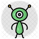 Alien Extraterrestrial Martian Icon