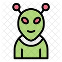Alien Extraterrestrial Outer Space Icon