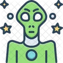 Alien Extraterrestrial Stranger Icon