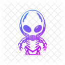 Alien Space Ufo Icon