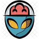 Alien Space Ufo Icon