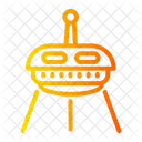 Alien Extraterrestrial Spaceship Icon