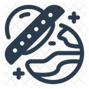 Alien Invasion Attack War Icon