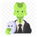 Alien Reptilian  Icon