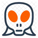 Alien Skull Remains Fossil Icon