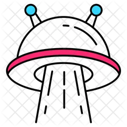 Alien Spaceship  Icon