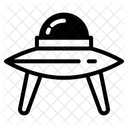 Alien Spaceship Icon