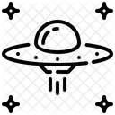 Alien Spaceship  Icon