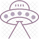 Alien Spaceship Ufo Space Icon