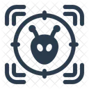 Alien Target Enemy War Icon