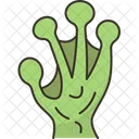 Aliens Hand Extraterrestrial Icon