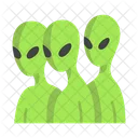 Aliens Monsters Extraterrestrial Icon