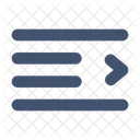 Align Alignment Text Icon