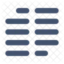 Align Alt Ajustement Du Texte Alignement Icône