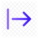 Align Arrow Right  Icon