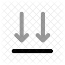 Align Bottom Align Bottom Icon