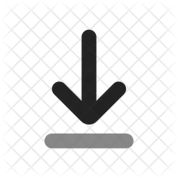Align bottom fill  Icon