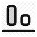 Align Bottom Bottom Align Bottom Alignment Icon