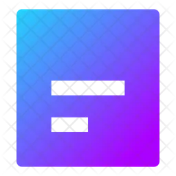 Align Box Bottom Left  Icon