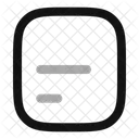 Align Box Bottom Left Icon