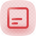 Align Box Bottom Left Icon