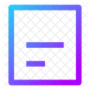 Align Box Bottom Left Icon