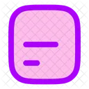 Align Box Bottom Left  Icon
