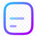 Align Box Bottom Left  Icon