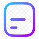 Align Box Bottom Left  Icon