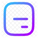 Align Box Bottom Right  Icon