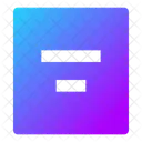 Align Box Middle Center  Icon