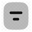 Align Box Middle Center  Icon