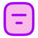 Align Box Middle Center  Icon
