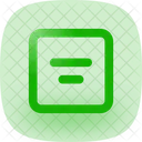 Align Box Middle Center  Icon