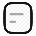 Align Box Middle Left  Icon