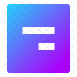 Align Box Middle Right  Icon