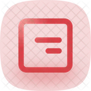 Align Box Middle Right  Icon