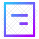 Align Box Middle Right Icon