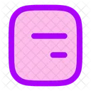 Align Box Middle Right  Icon