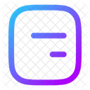 Align Box Middle Right  Icon