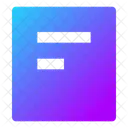 Align Box Top Left  Icon