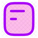 Align Box Top Left  Icon