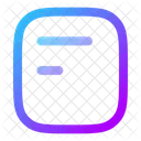 Align Box Top Left  Icon