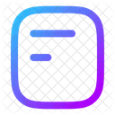 Align Box Top Left  Icon
