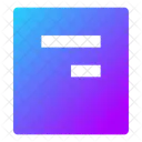 Align Box Top Right  Icon