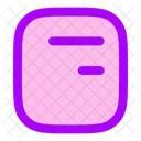 Align Box Top Right  Icon