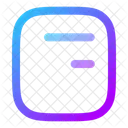 Align Box Top Right  Icon